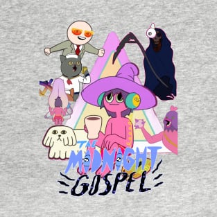The Midnight Gospel character montage T-Shirt